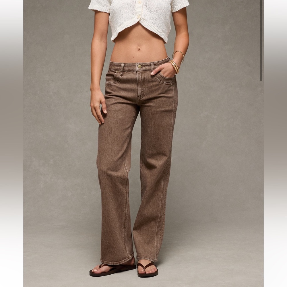 American Eagle Brown stovepipe Jeans